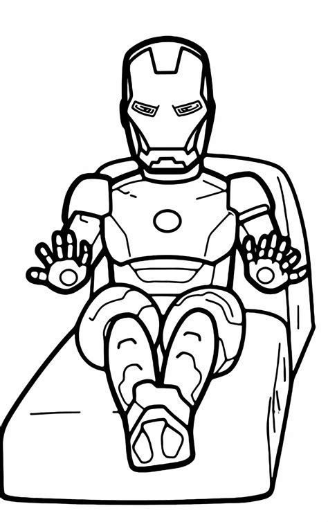 +70 Iron Man Coloring Pages For Free (Printable)