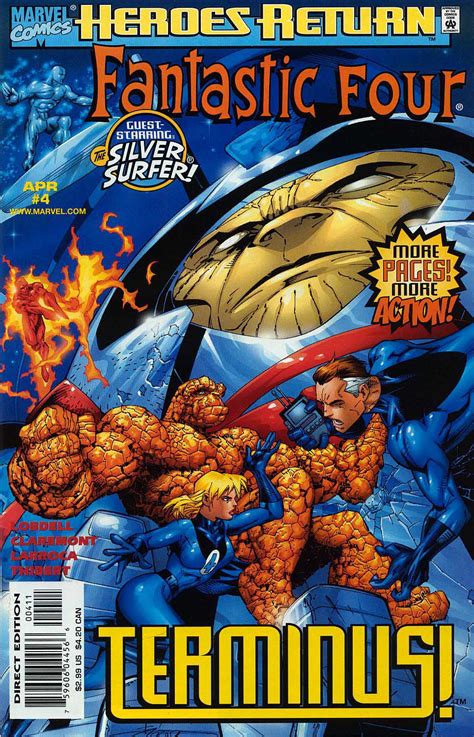 Read Online Fantastic Four 1998 Comic Issue 4