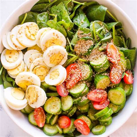 16 impressive spinach salad recipes. BEST EVER Spinach Salad {So Easy!} - iFOODreal.com