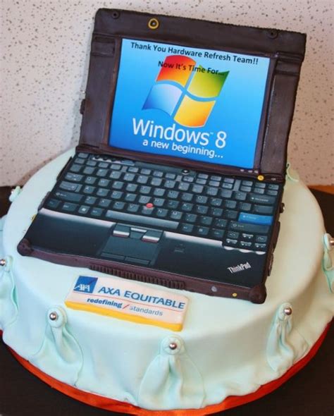 Want to learn how to make an easy laptop cake? laptop cake! | Computer cake, Baking birthday parties ...