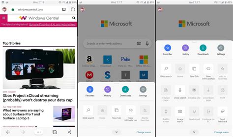 Microsoft Edge For Android Is Getting An Updated Ui With New Features
