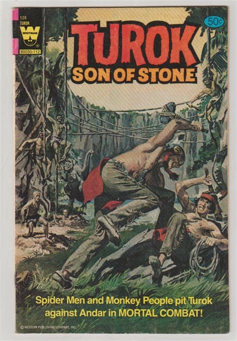Turok Son Of Stone Vol 1 128 Bronze Age Comic Book VF Etsy Comico