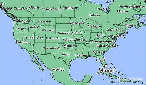 Where Is Miami Fl Miami Florida Map
