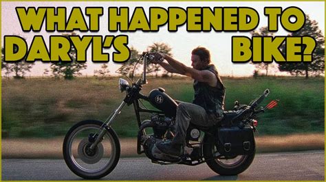 Whatever Happened To Daryl Dixons Original Motorcycle In The Walking