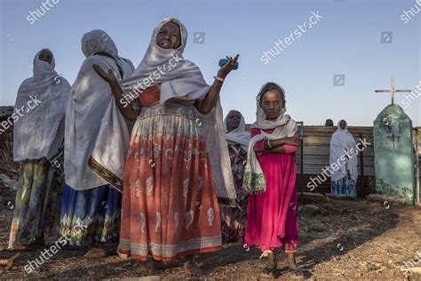 Women Who Fled Conflict Ethiopias Tigray Editorial Stock Photo Stock