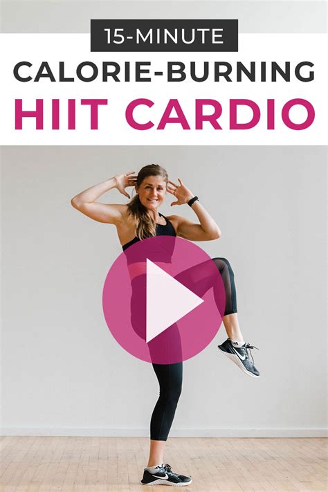 15 Minute Hiit Cardio Workout Video Nourish Move Love