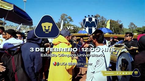 Mañana regresamos al olímpico universitario, y en esta ocasión nos toca jugar de noche. CL2019 | Color Liga MX | Pumas vs Monterrey - YouTube