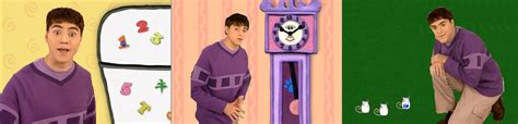 Pin By Gabewithglasses On Blues Clues Season 1 4 Joes Version My