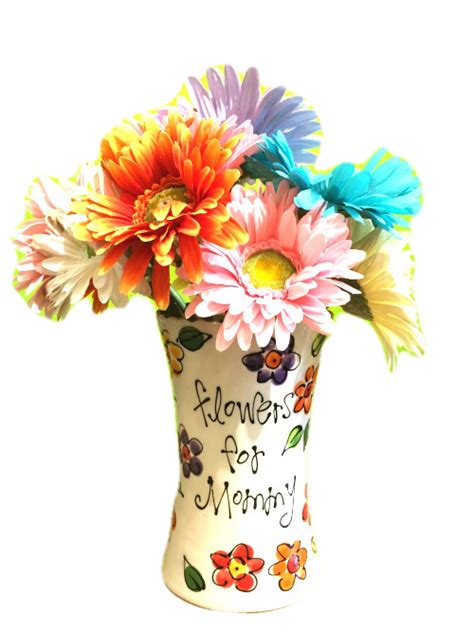 Florist mums have many possible bloom forms, including quilled, pompon, spider, and more. Easy Fingerprint Flower Vase for Mom | As You Wish Pottery