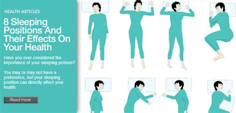 How Your Sleeping Positions Affects Your Health Snooze To Lose Fit