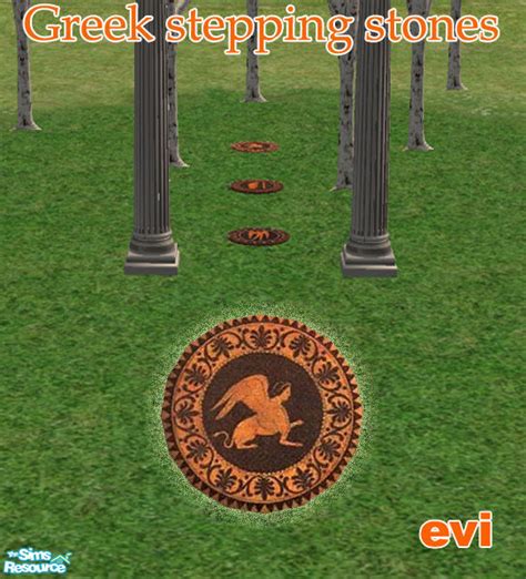 The Sims Resource Evis Greek Stepping Stones 1