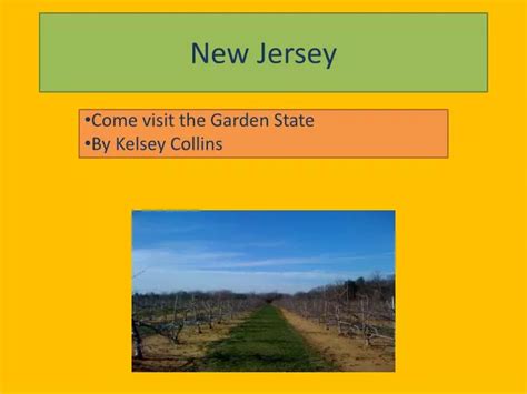 Ppt New Jersey Powerpoint Presentation Free Download Id2118354