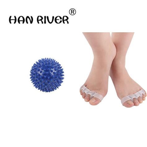 Hanriver 2 Piece In A Foot Massage Set Of Toes Toe Separator Correction