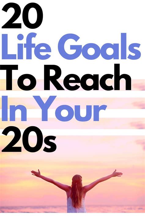 20 Life Goals To Reach In Your 20s