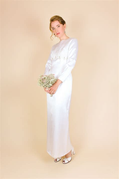 Wähle deine fabelhafte das brautkleid für die braut ab 50 jahre mit schnellem versand. Vintage Brautkleid 60er Jahre "Katharina" | Oma Klara
