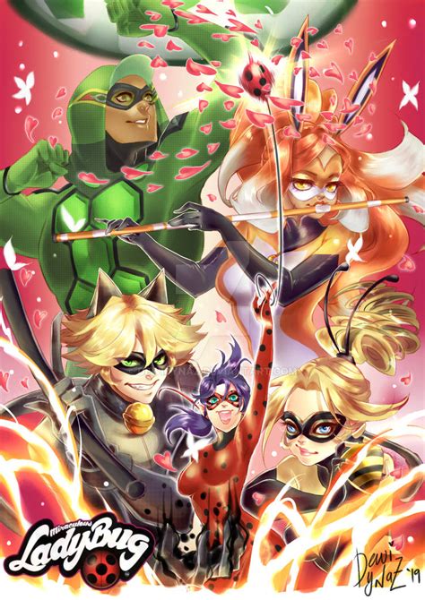 Miraculous Ladybug Heroes Day By Dewidynaz On Deviantart