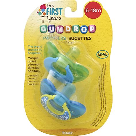 The First Years First Years Gumdrop Pacifiers Ct Stuffing Foodtown