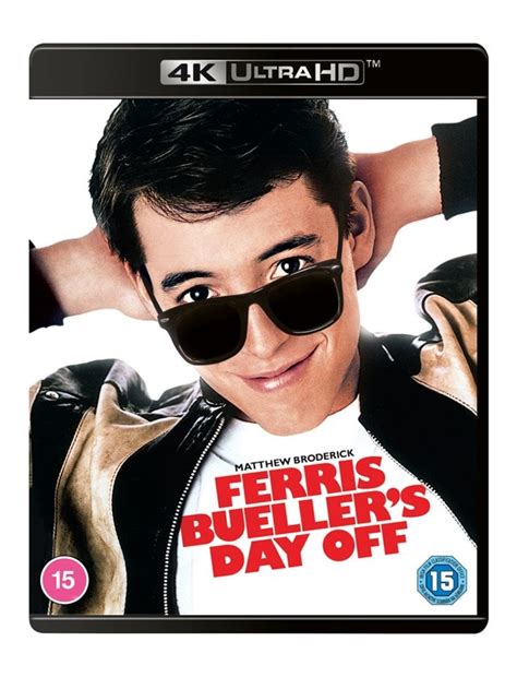 Ferris Buellers Day Off 4k Ultra Hd Blu Ray Free Shipping Over £20