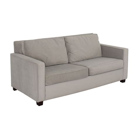 Back we offer four types of delivery (small parcel, large parcel, small furniture & large rugs, white glove delivery) determined by the products in your order. 68% OFF - West Elm West Elm Henry Performance Velvet Sofa ...