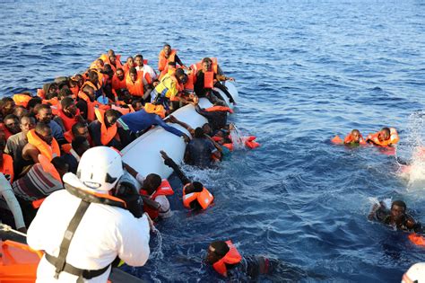More Than 200 Migrants Drown Off Libya Trying To Reach Europe The New York Times
