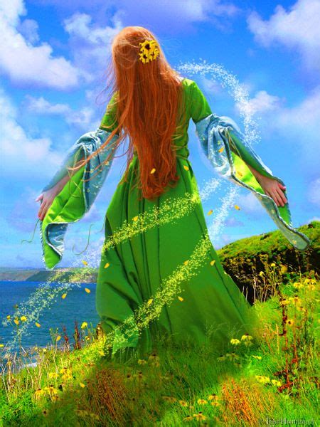 Freya Spring Celtic Mythology Goddess Irish Mythology