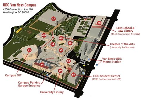 Randolph College Campus Map