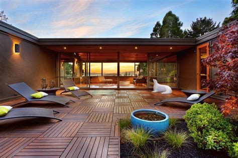 15 Enchanting Mid Century Modern Deck Designs Your Outdoor Areas Long