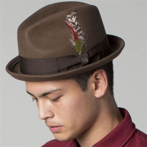 Gain Wool Felt Fedora Hat Mens Hats Fashion Mens Hats Vintage Hats