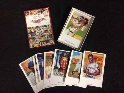 Check spelling or type a new query. NEGRO LEAGUE BASEBALL POSTCARD SET (30 CARDS)