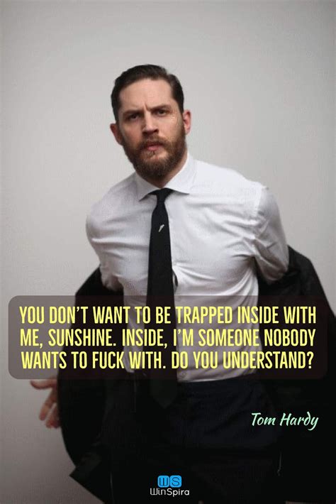 22 Most Inspiring Quotes By Tom Hardy ⚡
