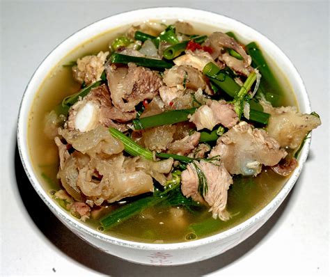 Spicy Pork Soup Thai Food Free Stock Photo Public Domain Pictures