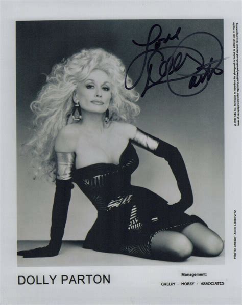 Dolly Parton Signed X Photo In Person