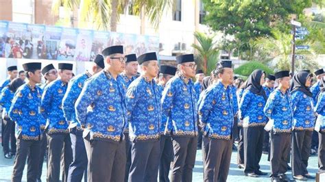 Peringati Hut Korpri Kanwil Kemenkumham Ntb Gaungkan Netralitas Asn