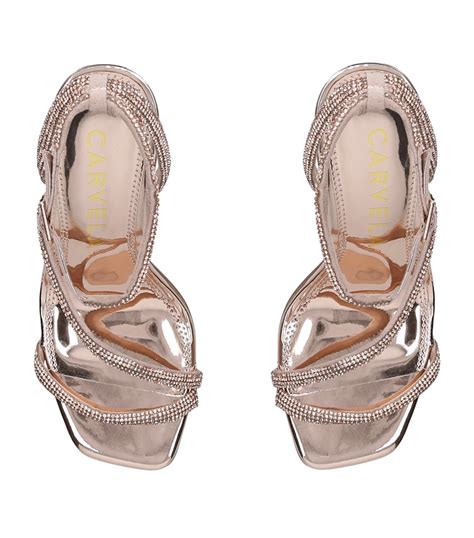 Carvela Crystal Embellished Paparazzi Sandals Harrods Us