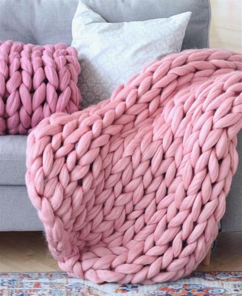 Chunky Knit Blanket Blanket Super Chunky Blanket Giant Knit Etsy Artofit