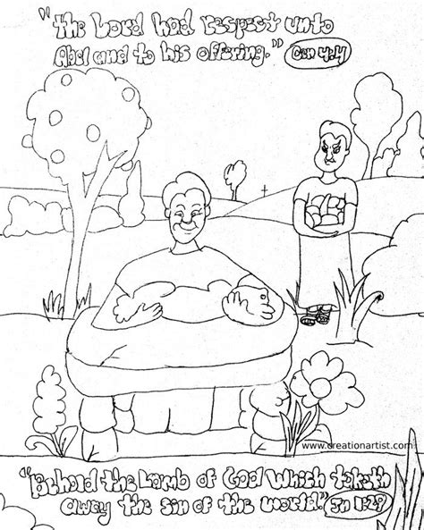 Https://tommynaija.com/coloring Page/cain And Abel Coloring Pages