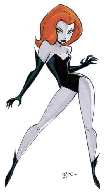 Pose Cartoon Batman The Animated Series Poison Ivy Character