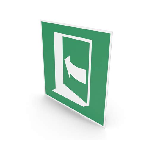 Door Opens By Pushing On The Left Hand Side Sign Png Images And Psds For