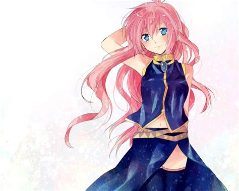 Anime Girl Pink Long Hair Wallpapers Wallpaper Cave