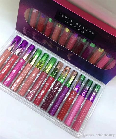 12PCS FENTY BEAUTY MATTE LIP GLOSS BY RIHANNA - ORDERiT ...