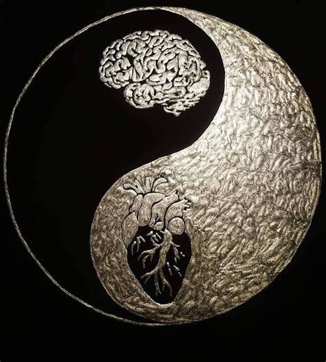 Le Yin Et Le Yang Représentent La Fusion De Deux Forces Cosmiques L