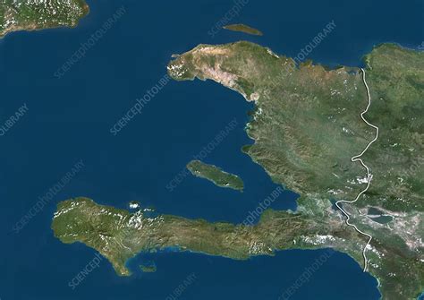 Haiti Satellite Image Stock Image C0125307 Science Photo Library