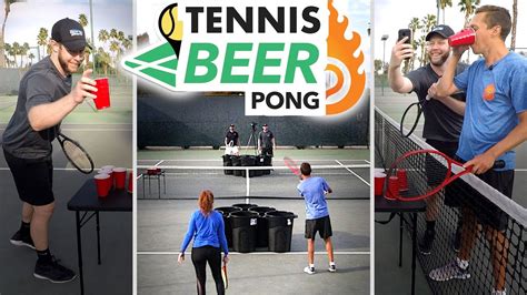 Tennis Beer Pong Et Vs Play Your Court Tiebreaker