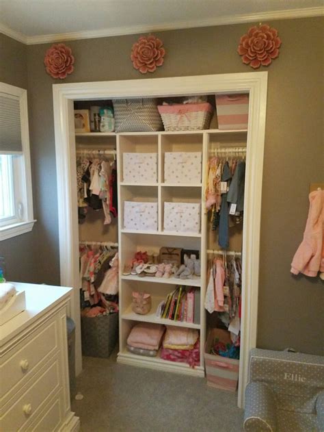 Master bedrooms, spaces for kids and teenagers and even guest rooms all need storage. Custom open-concept closet for a nursery. By: RECollection ...