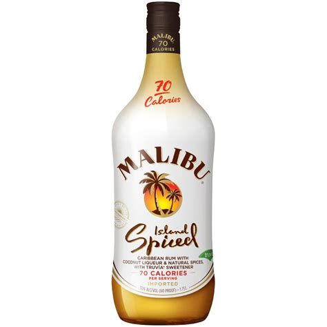 Please don't share with under legal age. Malibu Rum Caribbean Island Spiced Low Calories 1.75L Bottle Reviews 2020