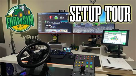 The Farm Sim Guy Studio Tour See Where I Create My Content For Fs19