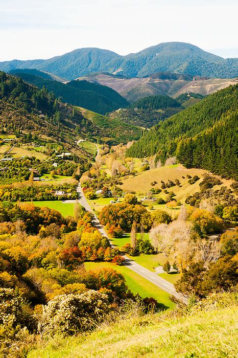 Autumn Photo Of The New Zealand Landscape And Scenery At