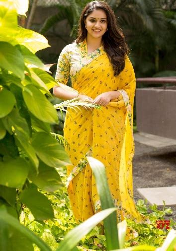 Keerthi Suresh In Saree 15 Unseen And Glamorous Pics