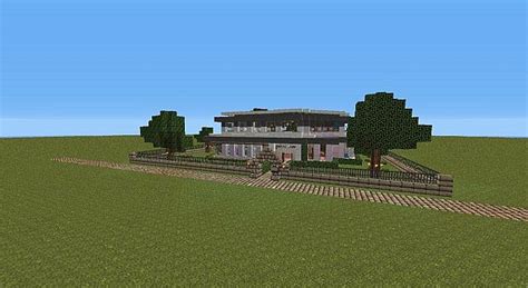 Medium Size Modern House Minecraft Map