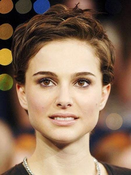 Natalie Portman Short Hair Shortwavypixie Short Hair Styles Natalie